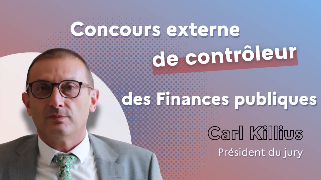 Carl Killius, président du concours externe de contrôleur des Finances publiques