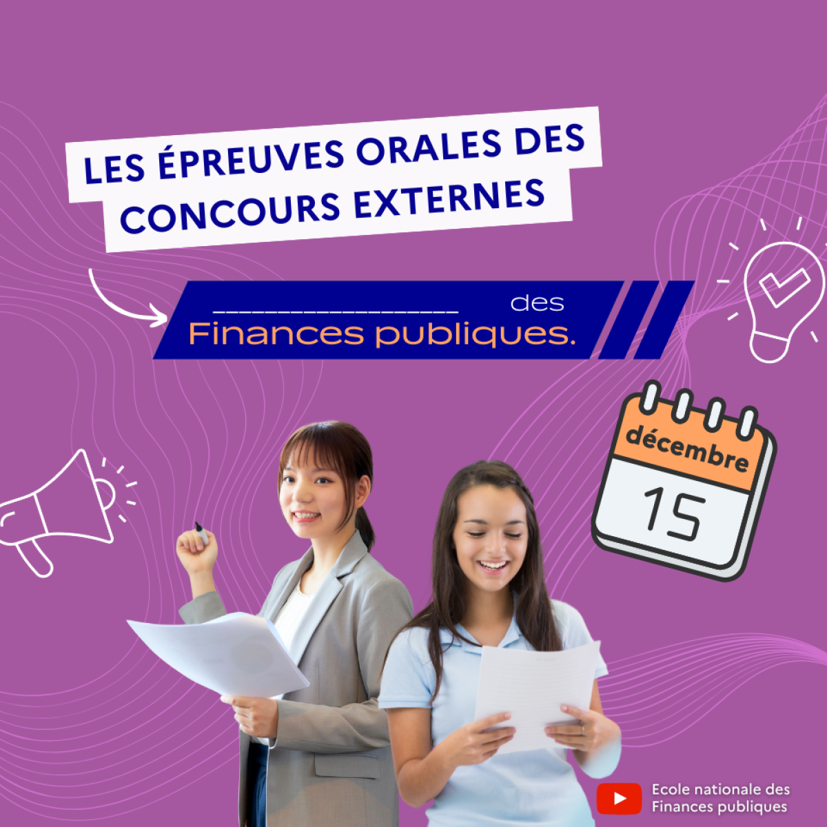 Les épreuves orales des concours externes