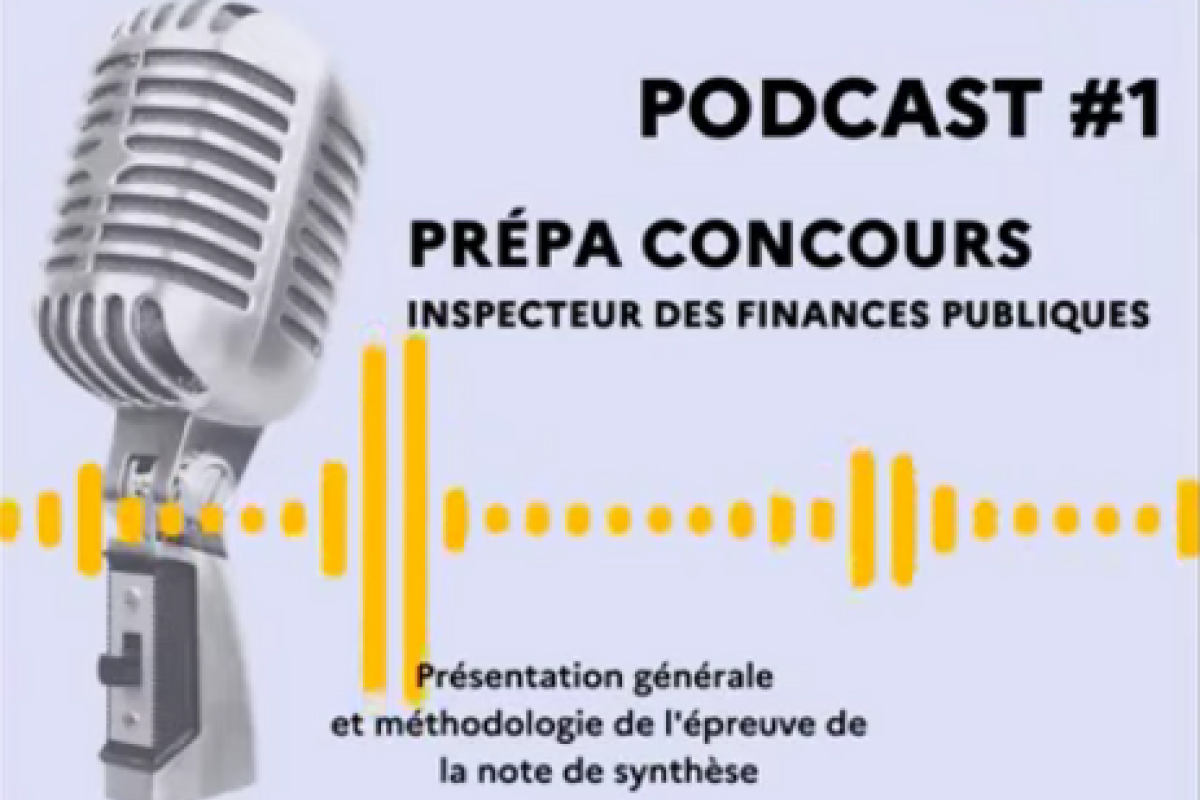 Podcast de préparation à l'épreuve de la note de synthèse