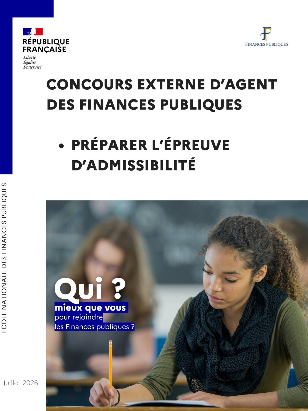 Guide de préparation à l'épreuve d'admissibilité