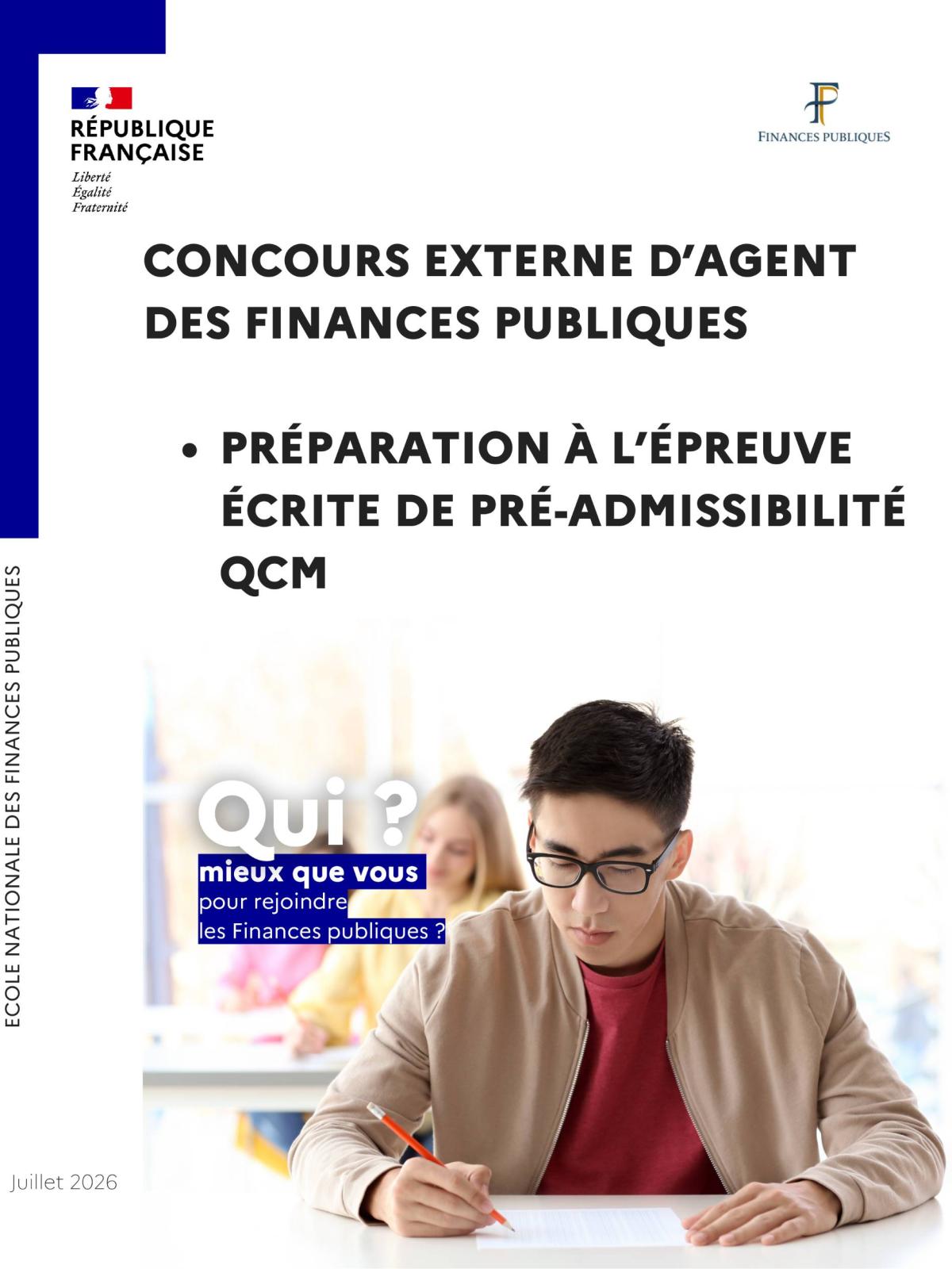 Guide de préparation à l'épreuve de pré-admissibilité