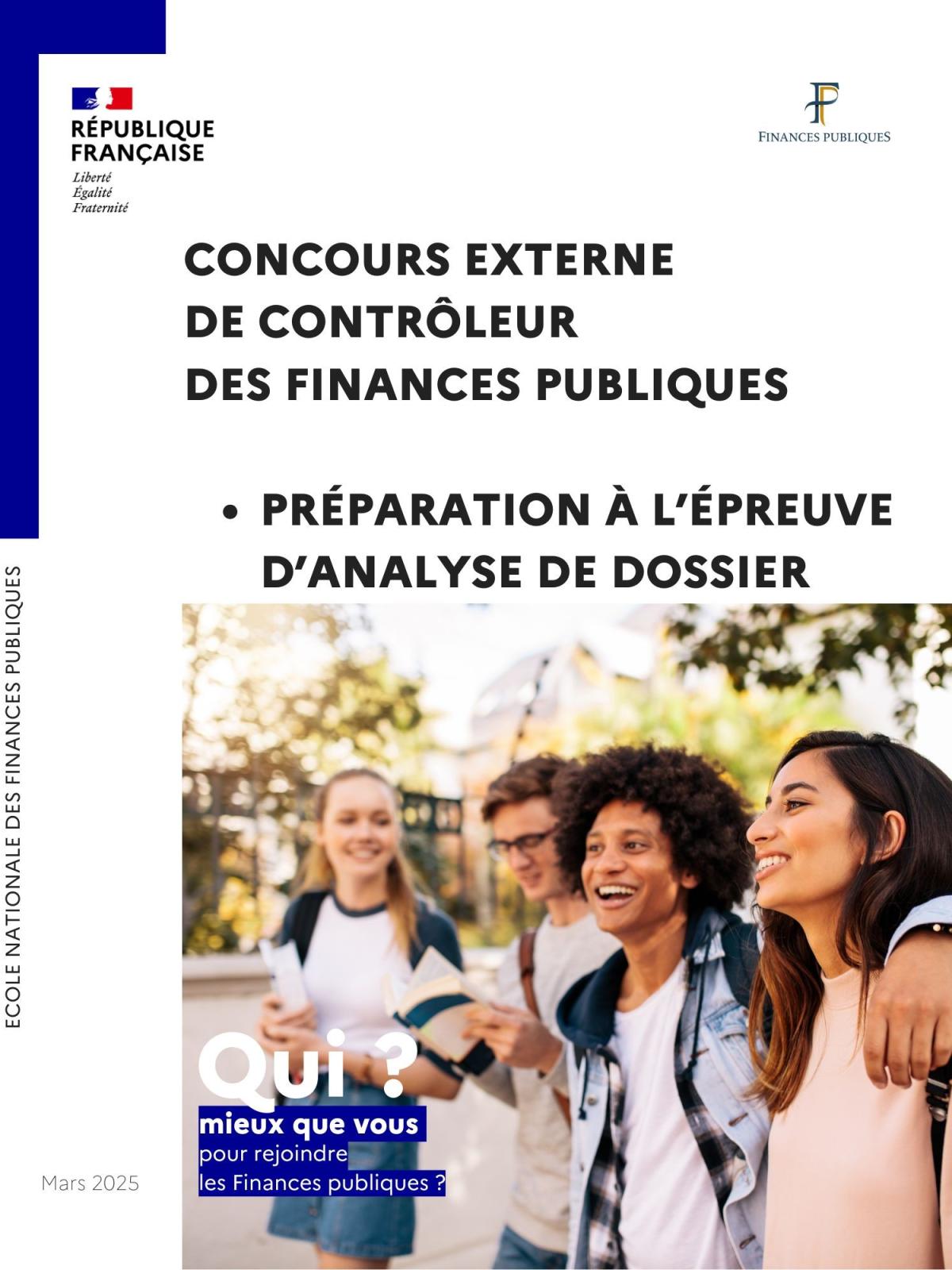 Guide de préparation à l'épreuve d'analyse de dossier du concours externe de contrôleur des Finances publiques