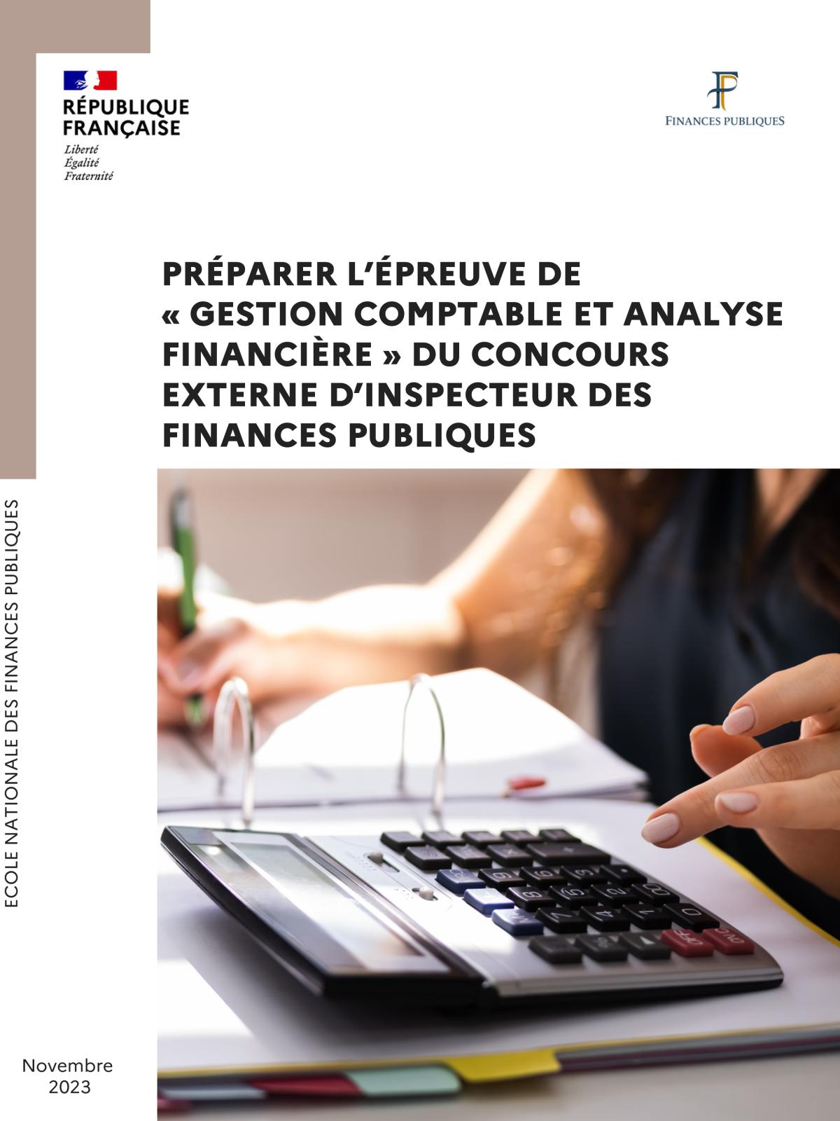 Guide de préparation à l'épreuve de gestion comptable et analyse financière